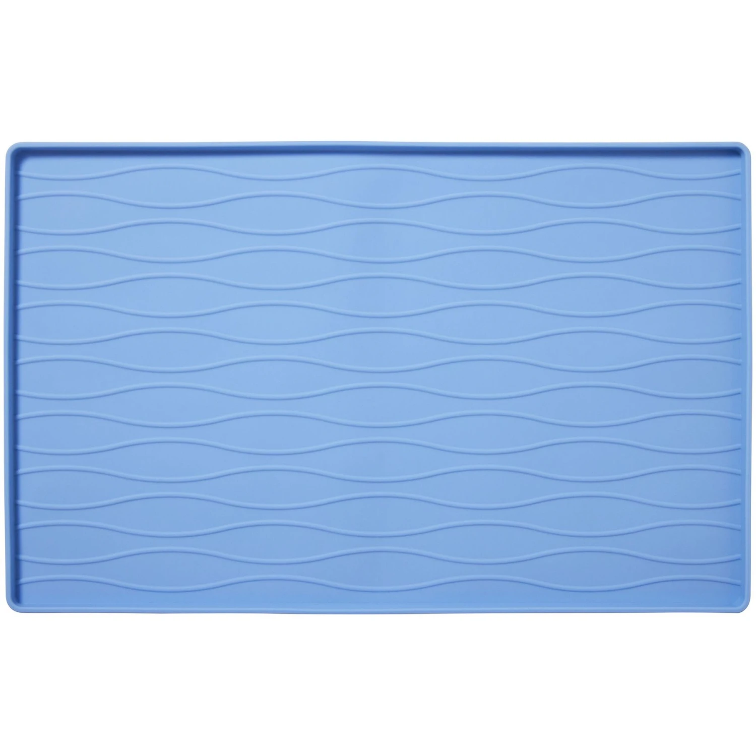 Frisco Silicone Dog & Cat Food Mat, Blue 3 Frisco Silicone Dog & Cat Food Mat, Blue