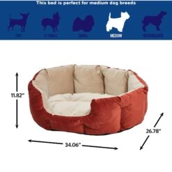 MidWest Tulip Style Dog Bed, Medium 7 MidWest Tulip Style Dog Bed, Medium -Blue Buffalo || ROYAL CANIN || Wellness Sales 364495 PT2. AC SS1800 V1643742425