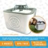 PawPerfect Cat & Dog Water Fountain, White -Blue Buffalo || ROYAL CANIN || Wellness Sales 365301 MAIN. AC SS1800 V1644877427