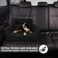 Precious Tails Seat Belt Compatible Travel Bolster Cat & Dog Bed 10 Precious Tails Seat Belt Compatible Travel Bolster Cat & Dog Bed -Blue Buffalo || ROYAL CANIN || Wellness Sales 366535 PT2. AC SS1800 V1644364932