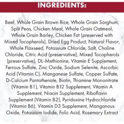 Nutro SO SIMPLE Adult Beef & Rice Recipe Natural Dry Dog Food -Blue Buffalo || ROYAL CANIN || Wellness Sales 366852 PT5. AC SS1800 V1702666773