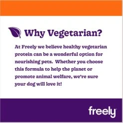 Freely Vegetarian Recipe Limited Ingredient Grain-Free Wet Dog Food -Blue Buffalo || ROYAL CANIN || Wellness Sales 366888 PT1. AC SS1800 V1682517925