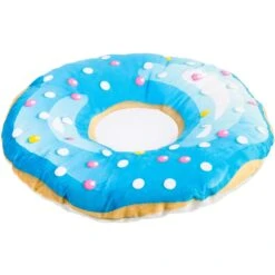 HappyCare Textiles 3D Realistic Donut Print Bolster Dog Bed -Blue Buffalo || ROYAL CANIN || Wellness Sales 366943 PT2. AC SS1800 V1645649808