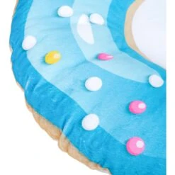 HappyCare Textiles 3D Realistic Donut Print Bolster Dog Bed -Blue Buffalo || ROYAL CANIN || Wellness Sales 366943 PT5. AC SS1800 V1645649819