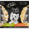 Cesar Simply Crafted Variety Pack Chicken, Carrots, Potatoes & Peas & Chicken, Sweet Potato, Apple, Barley & Spinach Limited-Ingredient Wet Dog Food Topper 1 Cesar Simply Crafted Variety Pack Chicken, Carrots, Potatoes & Peas & Chicken, Sweet Potato, Apple, Barley & Spinach Limited-Ingredient Wet Dog Food Topper -Blue Buffalo || ROYAL CANIN || Wellness Sales 367262 MAIN. AC SS1800 V1644380206