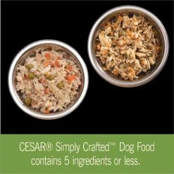 Cesar Simply Crafted Variety Pack Chicken, Carrots, Potatoes & Peas & Chicken, Sweet Potato, Apple, Barley & Spinach Limited-Ingredient Wet Dog Food Topper -Blue Buffalo || ROYAL CANIN || Wellness Sales 367262 PT3. AC SS1800 V1644371201