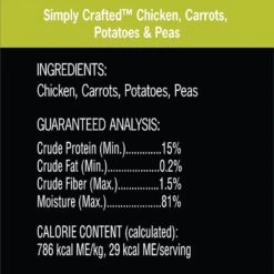 Cesar Simply Crafted Variety Pack Chicken, Carrots, Potatoes & Peas & Chicken, Sweet Potato, Apple, Barley & Spinach Limited-Ingredient Wet Dog Food Topper -Blue Buffalo || ROYAL CANIN || Wellness Sales 367262 PT4. AC SS1800 V1644367308