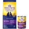 Wellness Large Breed Complete Health Adult Deboned Chicken & Brown Rice Recipe Dry Dog Food & Wellness Chicken Stew With Peas & Carrots Grain-Free Natural Canned Dog Food -Blue Buffalo || ROYAL CANIN || Wellness Sales 367528 MAIN. AC SS1800 V1644452484