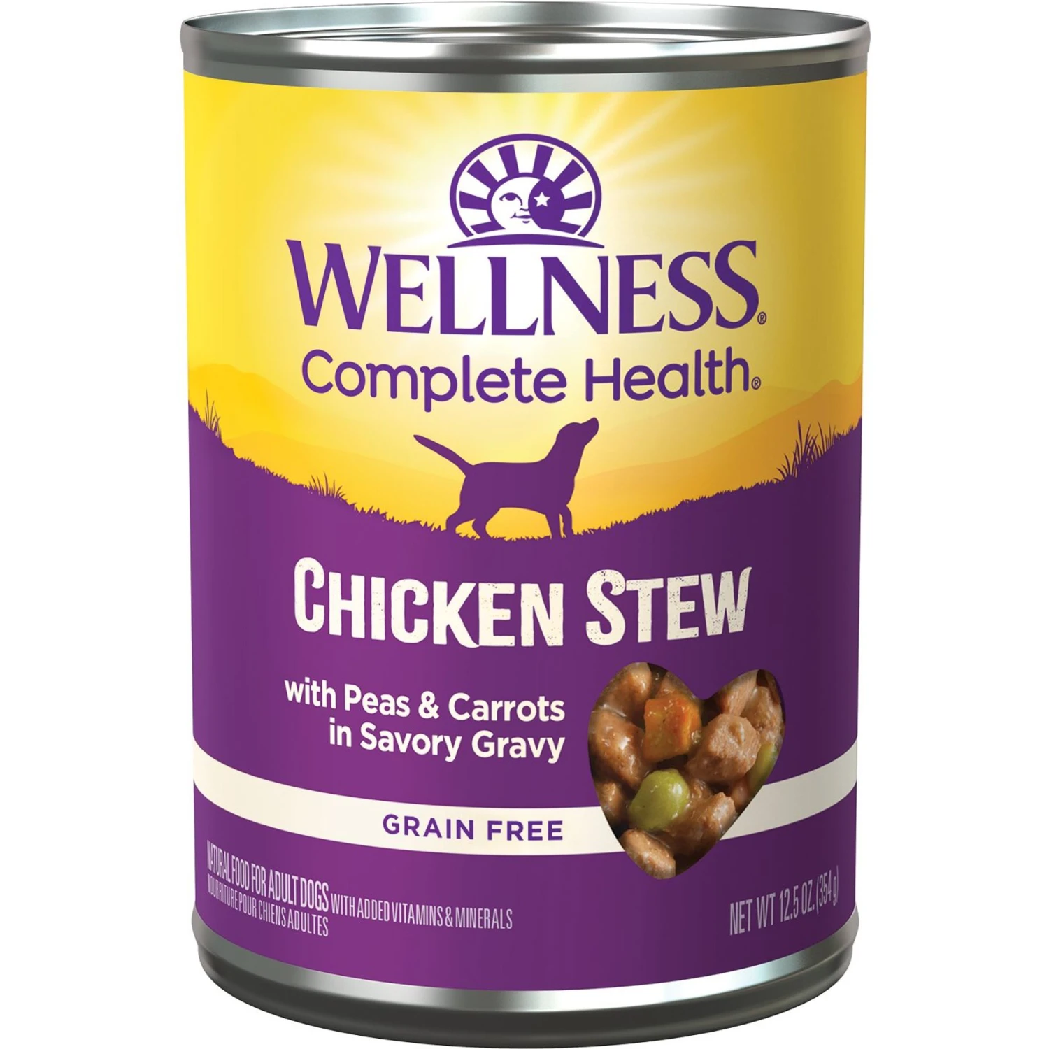 Wellness Large Breed Complete Health Adult Deboned Chicken & Brown Rice Recipe Dry Dog Food & Wellness Chicken Stew With Peas & Carrots Grain-Free Natural Canned Dog Food 8 Wellness Large Breed Complete Health Adult Deboned Chicken & Brown Rice Recipe Dry Dog Food & Wellness Chicken Stew With Peas & Carrots Grain-Free Natural Canned Dog Food - Image 6