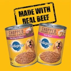 Pedigree Chopped Ground Dinner Filet Mignon Flavor & Beef Adult Canned Wet Dog Food Variety Pack & Pedigree Chopped Ground Dinner Chicken With Beef Adult Canned Wet Dog Food Variety Pack -Blue Buffalo || ROYAL CANIN || Wellness Sales 367548 PT3. AC SS1800 V1645744884