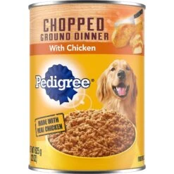 Pedigree Chopped Ground Dinner Beef, Bacon & Cheese Flavor Adult Canned Wet Dog Food & Pedigree Chopped Ground Dinner With Chicken Adult Canned Wet Dog Food -Blue Buffalo || ROYAL CANIN || Wellness Sales 367551 PT5. AC SS1800 V1644447702