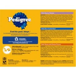 Pedigree Chopped Ground Dinner Variety Pack Chicken, Filet Mignon & Beef Adult Wet Dog Food & Pedigree Chopped Ground Dinner Variety Pack With Chicken, Beef & Bacon Adult Wet Dog Food -Blue Buffalo || ROYAL CANIN || Wellness Sales 367553 PT3. AC SS1800 V1644448600