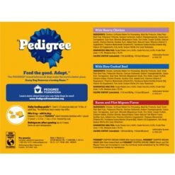 Pedigree Chopped Ground Dinner Variety Pack Chicken, Filet Mignon & Beef Adult Wet Dog Food & Pedigree Chopped Ground Dinner Variety Pack With Chicken, Beef & Bacon Adult Wet Dog Food -Blue Buffalo || ROYAL CANIN || Wellness Sales 367553 PT7. AC SS1800 V1644448332