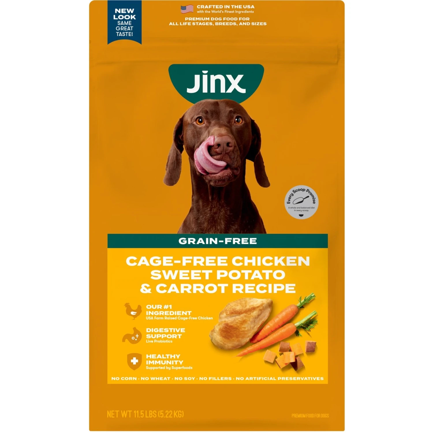 Jinx Chicken, Sweet Potato & Carrot ALS Kibble Dog Dry Food 3 Jinx Chicken, Sweet Potato & Carrot ALS Kibble Dog Dry Food