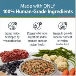 JustFoodForDogs Lamb & Brown Rice Recipe Frozen Human-Grade Fresh Dog Food -Blue Buffalo || ROYAL CANIN || Wellness Sales 368101 PT1. AC SS1800 V1696968884