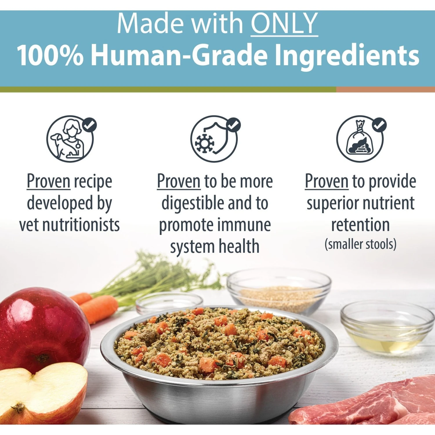 JustFoodForDogs PantryFresh Joint & Skin Support Recipe Fresh Dog Food, 12.5-oz Pouch, Case Of 12 4 JustFoodForDogs PantryFresh Joint & Skin Support Recipe Fresh Dog Food, 12.5-oz Pouch, Case Of 12 - Image 2