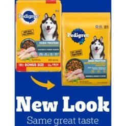 Pedigree High Protein Chicken & Turkey Flavor Adult Dry Dog Food -Blue Buffalo || ROYAL CANIN || Wellness Sales 368365 PT2. AC SS1800 V1668027277
