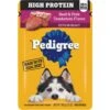 Pedigree High Protein Beef & Pork Tenderloin Flavor Cuts In Gravy Adult Dog Wet Food Pouches