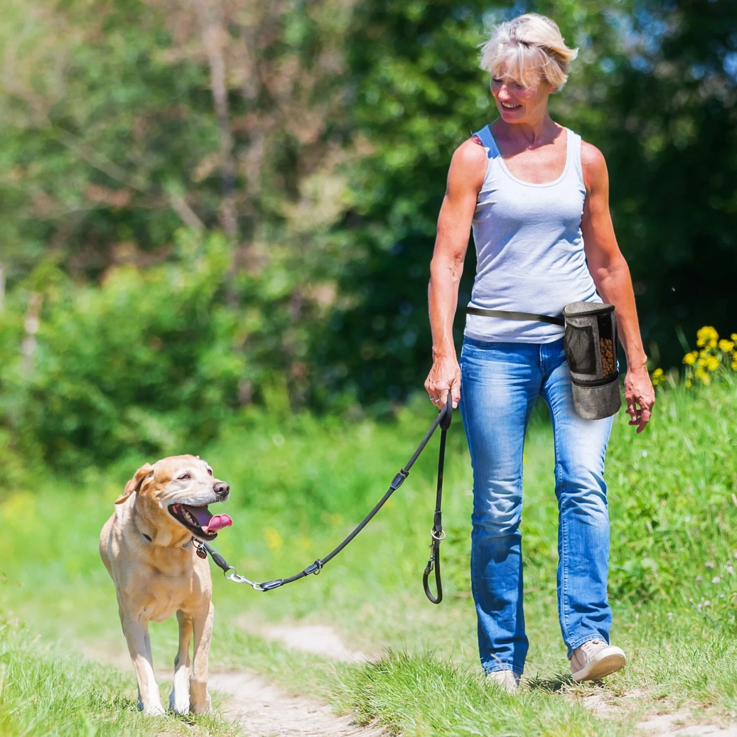 Pet Parade Pooch Pal Dog Feeder, Gray 9 Pet Parade Pooch Pal Dog Feeder, Gray - Image 7