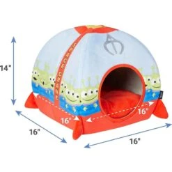 Pixar Toy Story's Pizza Planet Pillow Dog & Cat Bed & Pixar The Claw Covered Dog & Cat Bed -Blue Buffalo || ROYAL CANIN || Wellness Sales 370386 PT6. AC SS1800 V1645808531