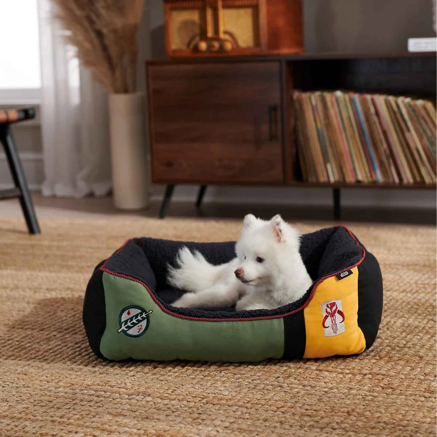 STAR WARS THE MANDALORIAN Bolster Dog & Cat Bed & STAR WARS BOBA FETT Bolster Dog & Cat Bed 7 STAR WARS THE MANDALORIAN Bolster Dog & Cat Bed & STAR WARS BOBA FETT Bolster Dog & Cat Bed - Image 5