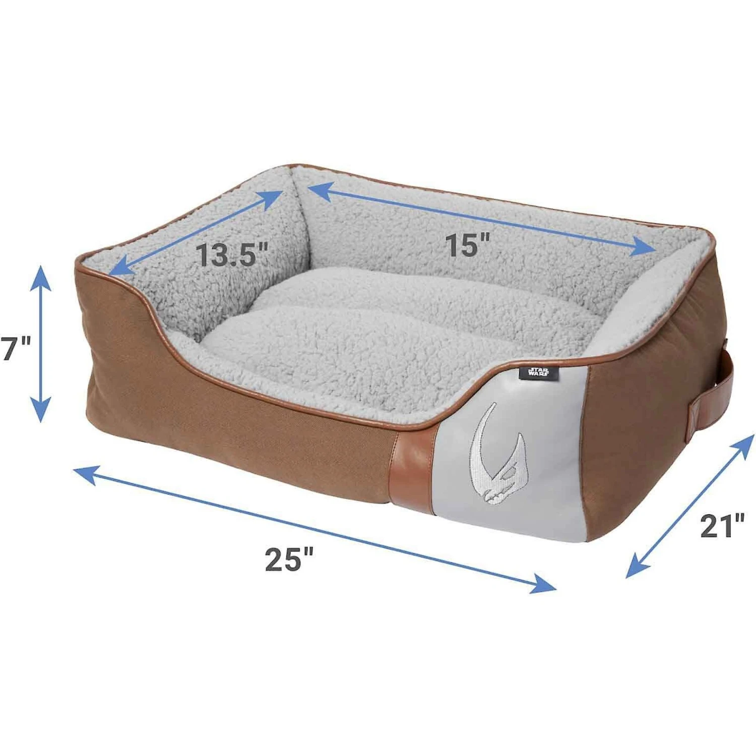 STAR WARS THE MANDALORIAN Bolster Dog & Cat Bed & STAR WARS BOBA FETT Bolster Dog & Cat Bed 9 STAR WARS THE MANDALORIAN Bolster Dog & Cat Bed & STAR WARS BOBA FETT Bolster Dog & Cat Bed - Image 7