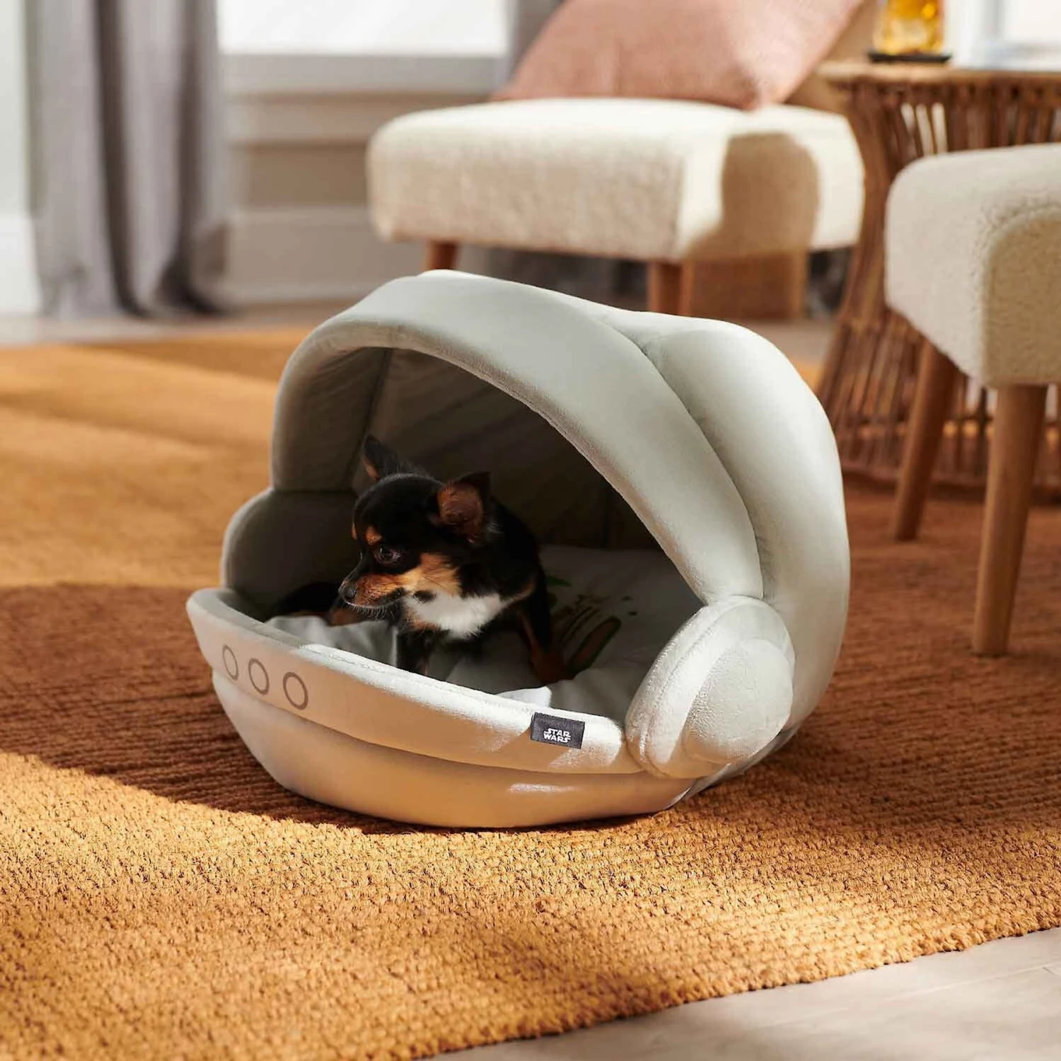 STAR WARS THE MANDALORIAN GROGU Covered Cat & Dog Bed & STAR WARS THE MANDALORIAN GROGU Pram Covered Cat & Dog Bed 11 STAR WARS THE MANDALORIAN GROGU Covered Cat & Dog Bed & STAR WARS THE MANDALORIAN GROGU Pram Covered Cat & Dog Bed - Image 9