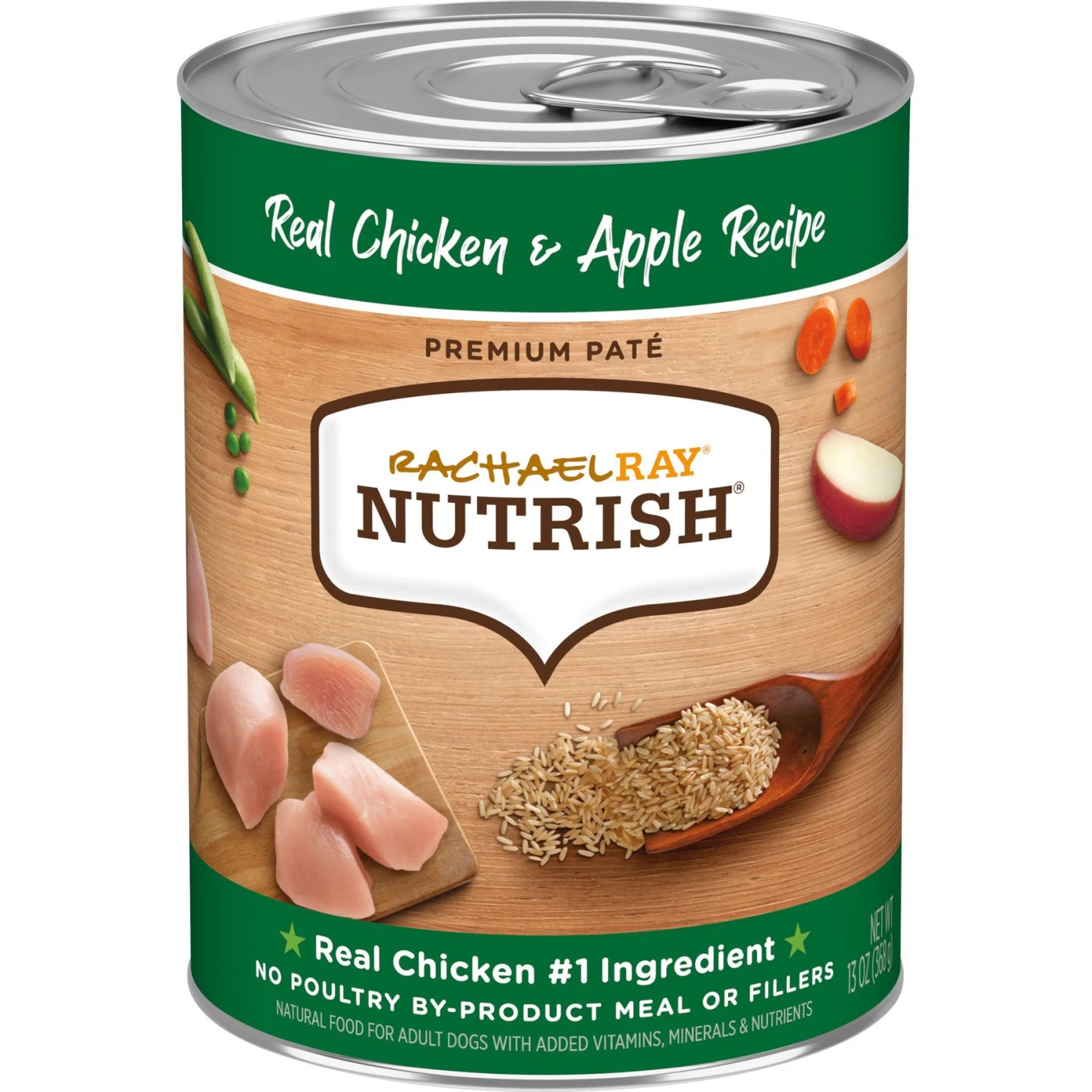 Rachael Ray Nutrish Real Chicken & Apple Canned Dog Food, 13-oz, Case Of 12 3 Rachael Ray Nutrish Real Chicken & Apple Canned Dog Food, 13-oz, Case Of 12