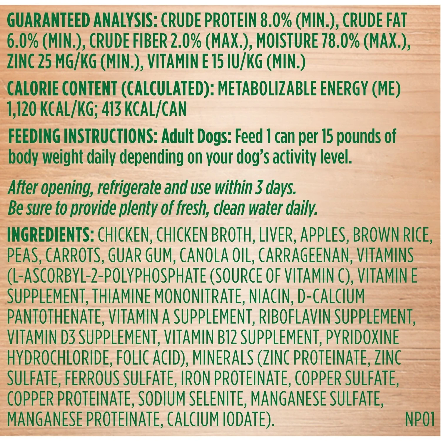 Rachael Ray Nutrish Real Chicken & Apple Canned Dog Food, 13-oz, Case Of 12 9 Rachael Ray Nutrish Real Chicken & Apple Canned Dog Food, 13-oz, Case Of 12 - Image 7