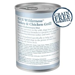 Blue Buffalo Wilderness Turkey & Chicken Grill Grain-Free Canned Dog Food 11 Blue Buffalo Wilderness Turkey & Chicken Grill Grain-Free Canned Dog Food -Blue Buffalo || ROYAL CANIN || Wellness Sales 46835 PT1. AC SS1800 V1646789783