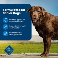 Blue Buffalo Life Protection Formula Senior Chicken & Brown Rice Recipe Dry Dog Food 14 Blue Buffalo Life Protection Formula Senior Chicken & Brown Rice Recipe Dry Dog Food -Blue Buffalo || ROYAL CANIN || Wellness Sales 46880 PT3. AC SS1800 V1636146167