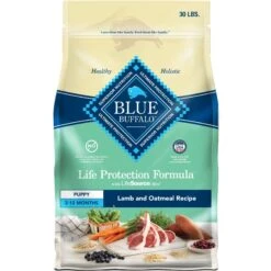 Blue Buffalo Life Protection Formula Puppy Lamb & Oatmeal Recipe Dry Dog Food