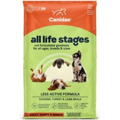 CANIDAE All Life Stages Less Active Chicken, Turkey, & Lamb Meal Formula Dry Dog Food