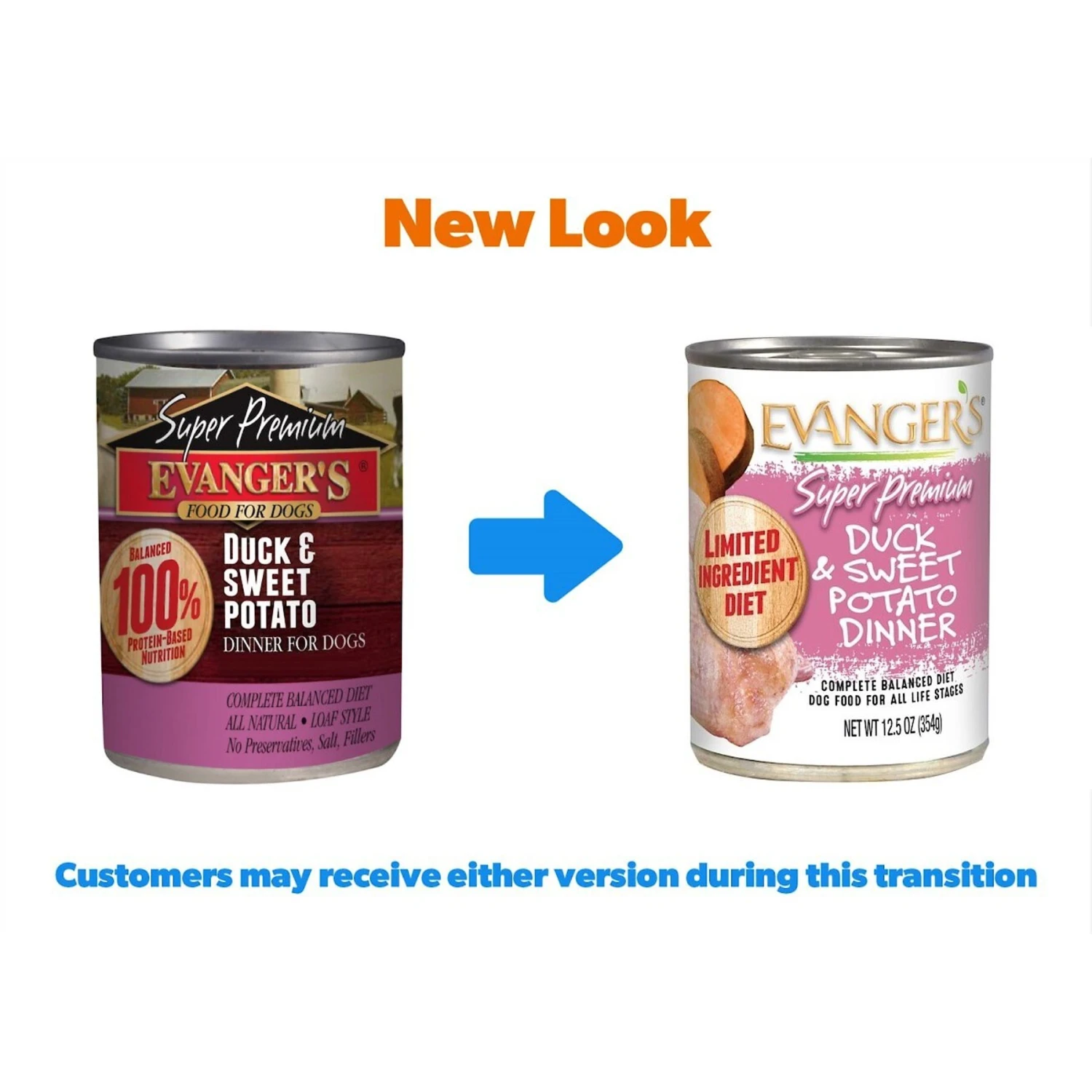 Evanger's Super Premium Duck & Sweet Potato Dinner Canned Dog Food 4 Evanger's Super Premium Duck & Sweet Potato Dinner Canned Dog Food - Image 2