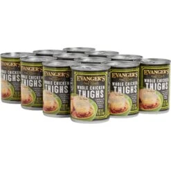 Evanger's Grain-Free Hand Packed Whole Chicken Thighs Canned Dog Food -Blue Buffalo || ROYAL CANIN || Wellness Sales 47333 PT2. AC SS1800 V1669928853
