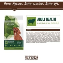 Holistic Select Adult Health Lamb Meal Recipe Dry Dog Food 12 Holistic Select Adult Health Lamb Meal Recipe Dry Dog Food -Blue Buffalo || ROYAL CANIN || Wellness Sales 47639 PT3. AC SS1800 V1510775580