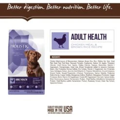 Holistic Select Adult Health Chicken Meal & Brown Rice Recipe Dry Dog Food -Blue Buffalo || ROYAL CANIN || Wellness Sales 47645 PT3. AC SS1800 V1510775586