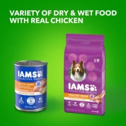 Iams ProActive Health Classic Ground With Slow Cooked Chicken & Rice Healthy Aging Senior Wet Dog Food -Blue Buffalo || ROYAL CANIN || Wellness Sales 47672 PT8. AC SS1800 V1658188525