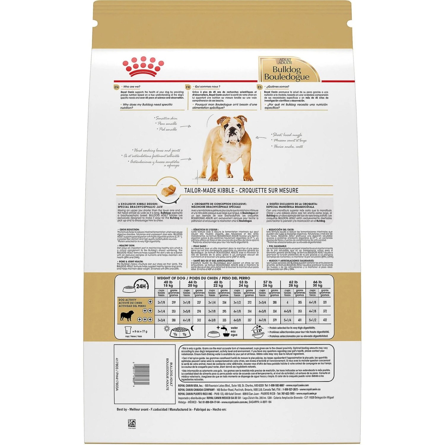 Royal Canin Breed Health Nutrition Bulldog Adult Dry Dog Food 5 Royal Canin Breed Health Nutrition Bulldog Adult Dry Dog Food - Image 3