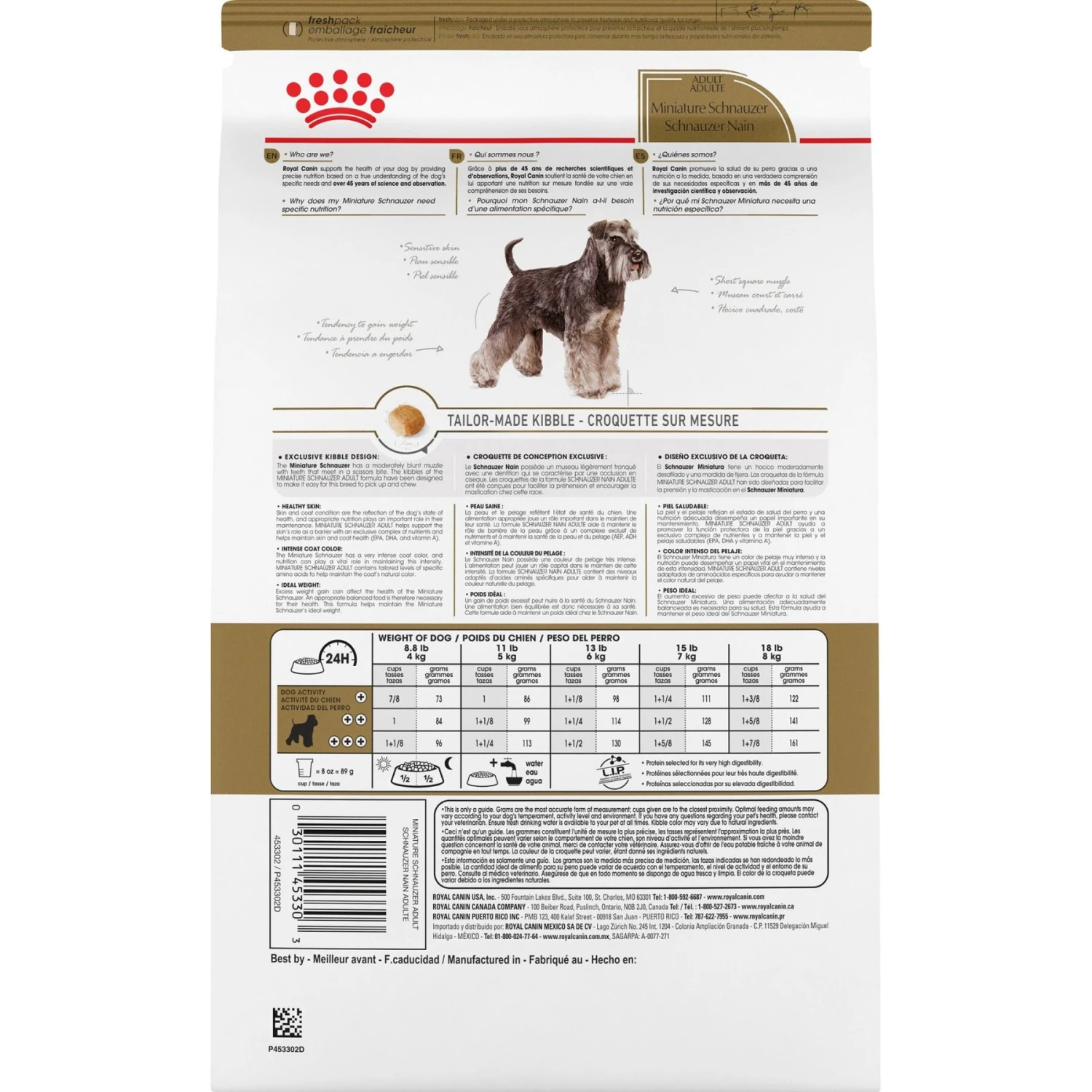 Royal Canin Breed Health Nutrition Miniature Schnauzer Adult Dry Dog Food 4 Royal Canin Breed Health Nutrition Miniature Schnauzer Adult Dry Dog Food - Image 2