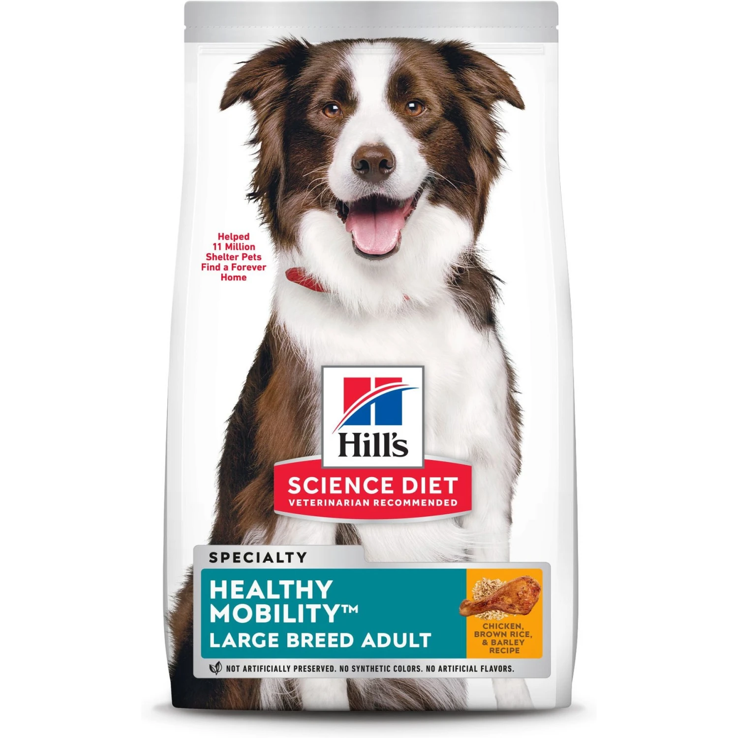 Hill's Science Diet Adult Healthy Mobility Large Breed Chicken Meal, Brown Rice & Barley Recipe Dry Dog Food 3 Hill's Science Diet Adult Healthy Mobility Large Breed Chicken Meal, Brown Rice & Barley Recipe Dry Dog Food