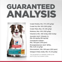 Hill's Science Diet Adult Healthy Mobility Large Breed Chicken Meal, Brown Rice & Barley Recipe Dry Dog Food 18 Hill's Science Diet Adult Healthy Mobility Large Breed Chicken Meal, Brown Rice & Barley Recipe Dry Dog Food -Blue Buffalo || ROYAL CANIN || Wellness Sales 48930 PT7. AC SS1800 V1625697066