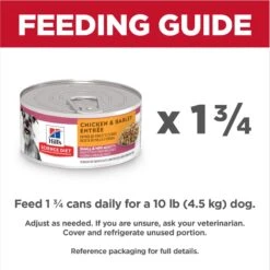 Hill's Science Diet Adult 7+ Small & Mini Chicken & Barley Entree Canned Dog Food 18 Hill's Science Diet Adult 7+ Small & Mini Chicken & Barley Entree Canned Dog Food -Blue Buffalo || ROYAL CANIN || Wellness Sales 48955 PT7. AC SS1800 V1692734198