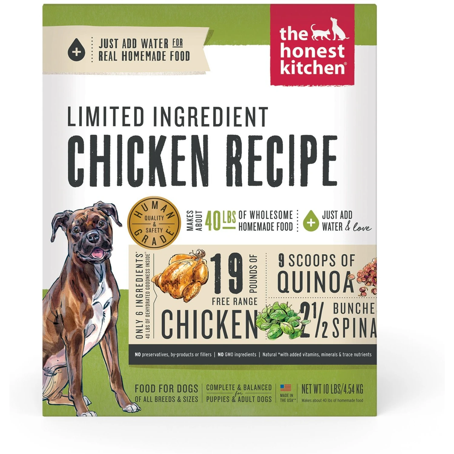 The Honest Kitchen Limited Ingredient Diet Chicken Recipe Dehydrated Dog Food 2 The Honest Kitchen Limited Ingredient Diet Chicken Recipe Dehydrated Dog Food