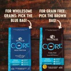 Wellness CORE Ocean Whitefish, Herring & Salmon Recipe Dry Dog Food -Blue Buffalo || ROYAL CANIN || Wellness Sales 49158 PT4. AC SS1800 V1594848353