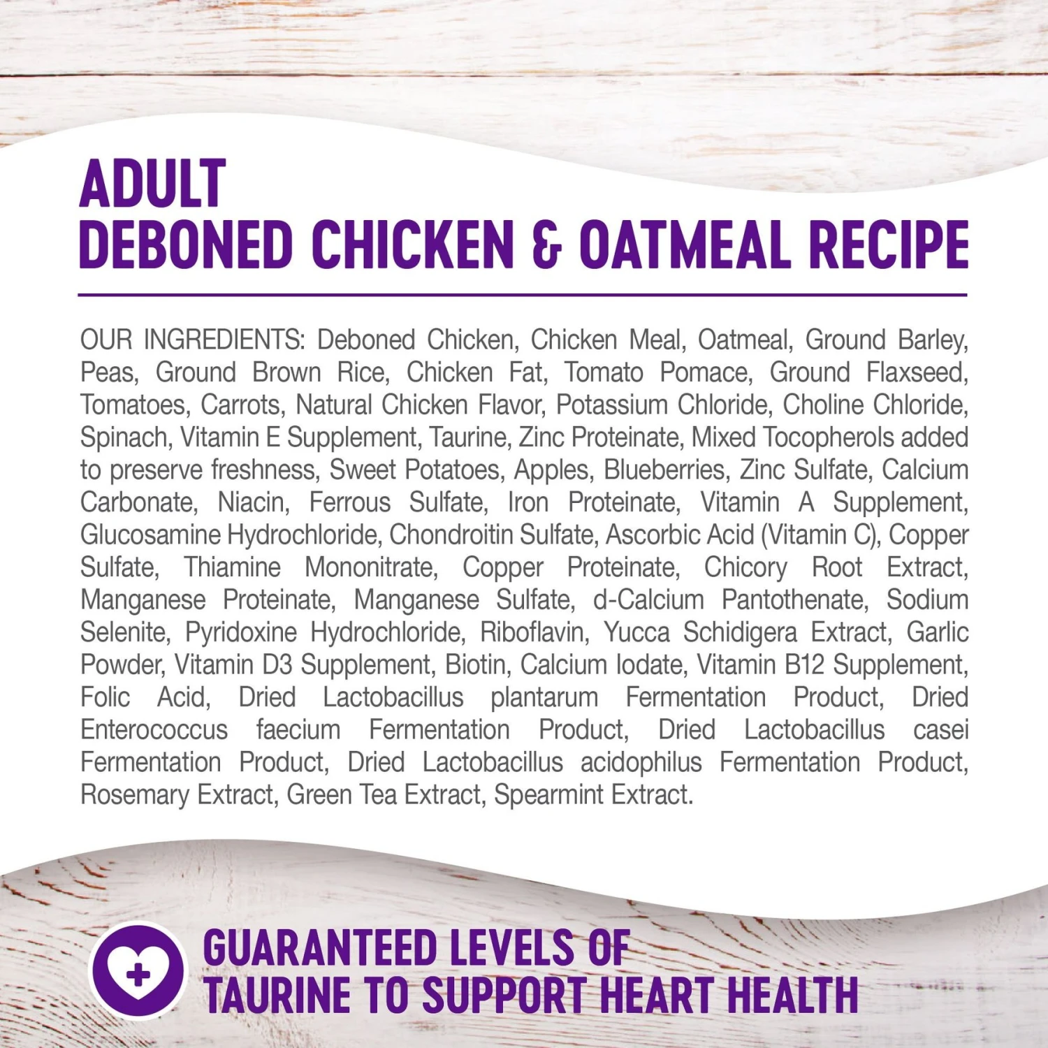 Wellness Complete Health Adult Deboned Chicken & Oatmeal Recipe Dry Dog Food 8 Wellness Complete Health Adult Deboned Chicken & Oatmeal Recipe Dry Dog Food - Image 6