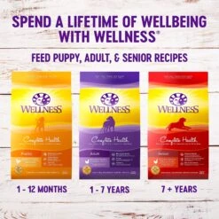 Wellness Complete Health Puppy Deboned Chicken, Oatmeal & Salmon Meal Recipe Dry Dog Food -Blue Buffalo || ROYAL CANIN || Wellness Sales 49183 PT6. AC SS1800 V1627506425