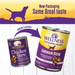 Wellness Chicken Stew With Peas & Carrots Grain-Free Natural Canned Dog Food -Blue Buffalo || ROYAL CANIN || Wellness Sales 49203 PT2. AC SS1800 V1657657681