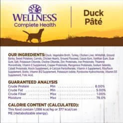 Wellness Complete Health Duck & Sweet Potato Formula Canned Dog Food 13 Wellness Complete Health Duck & Sweet Potato Formula Canned Dog Food -Blue Buffalo || ROYAL CANIN || Wellness Sales 49208 PT4. AC SS1800 V1683656354