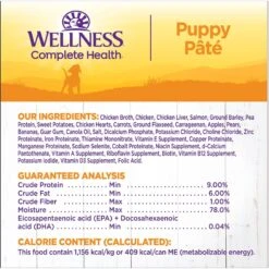 Wellness Complete Health Just For Puppy Canned Dog Food 14 Wellness Complete Health Just For Puppy Canned Dog Food -Blue Buffalo || ROYAL CANIN || Wellness Sales 49210 PT5. AC SS1800 V1691422013